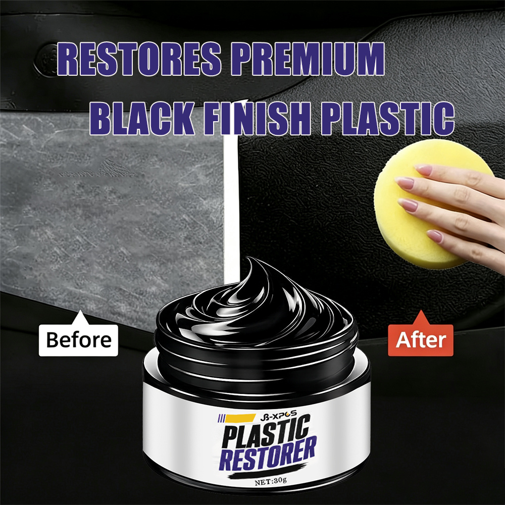 Trim Restorer Plastic - معجون ترميم حواف الأسود، ملون للجلد