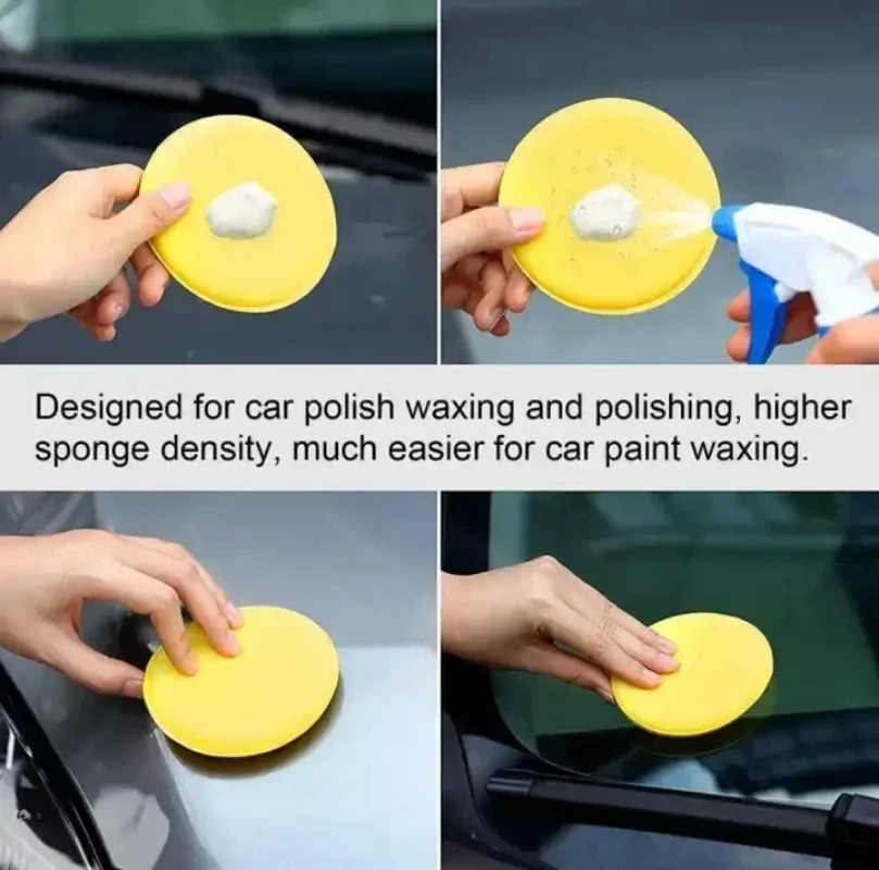 Wax Applicator Pad - 6 قطع من وسادة توزيع الشمع