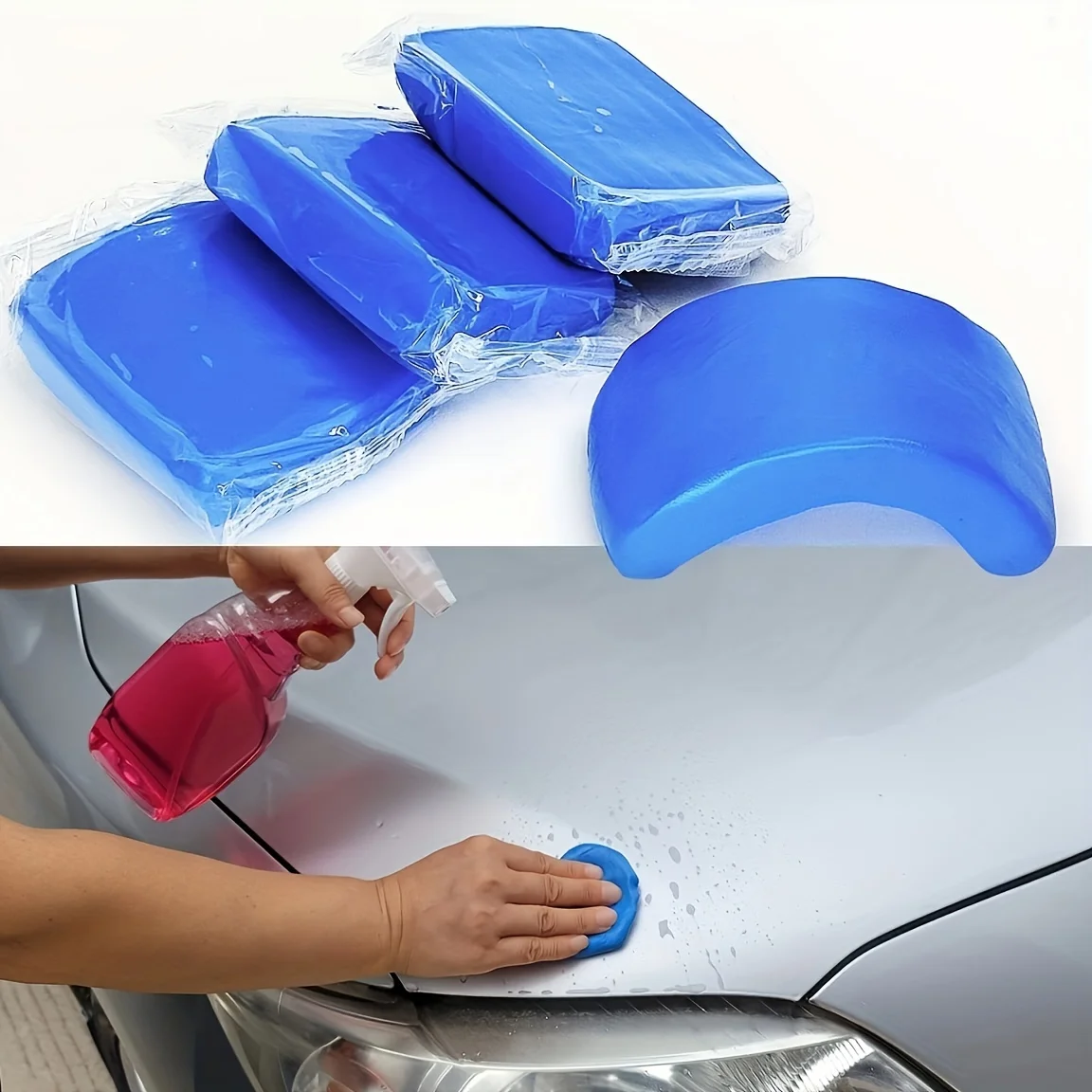 Clay Bar Lubricant - طين تنظيف السيارات، أداة تنظيف سحرية
