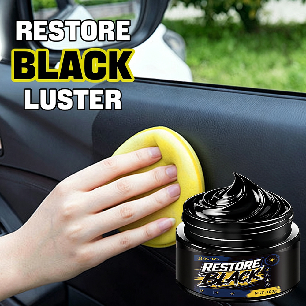 Trim Restorer Plastic - كريم ترميم الجلد والبلاستيك للسيارات، لون