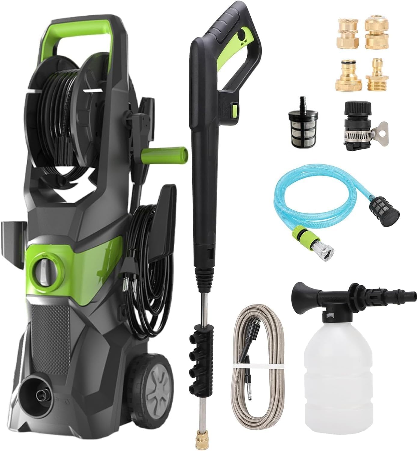 Pressure Washer Foam Gun - غسالة ضغط كهربائية 4000 رطل لكل