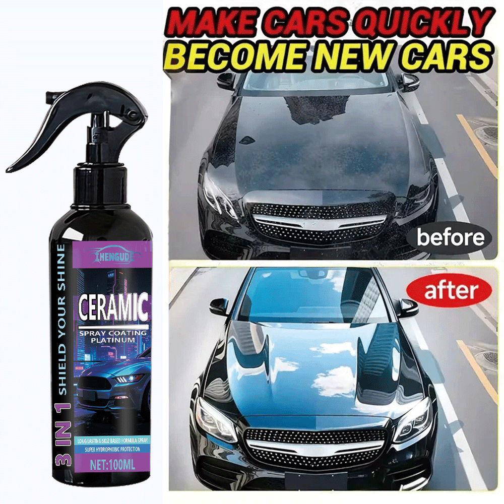 رذاذ طلاء السيراميك النانوي لل - مراجعة Car Wax Ceramic Coating وسعره