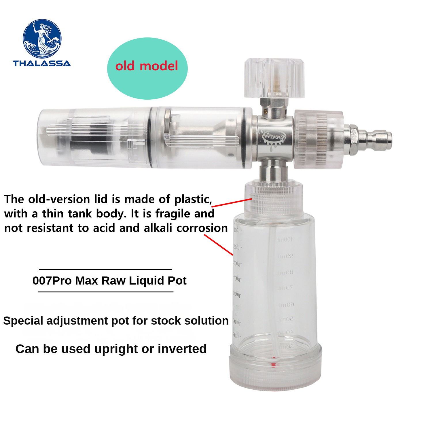 مسدس رش رغوي قابل للتعديل سعة  - مراجعة Pressure Washer Foam Gun وسعره