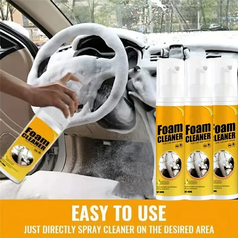 منظف رغوي متعدد الوظائف لمقاعد - مراجعة Leather Cleaner Interior وسعره