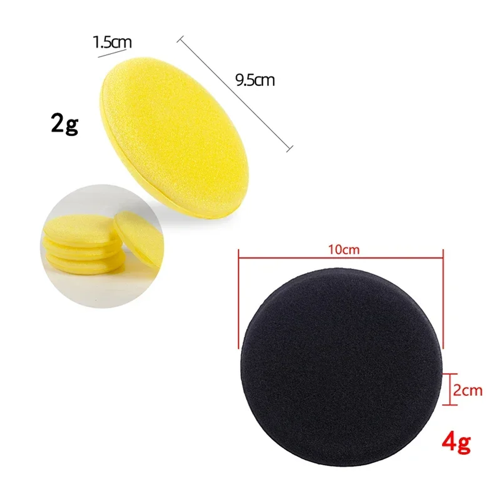 50 قطعة من وسادات التلميع الإس - مراجعة Wax Applicator Pad وسعره