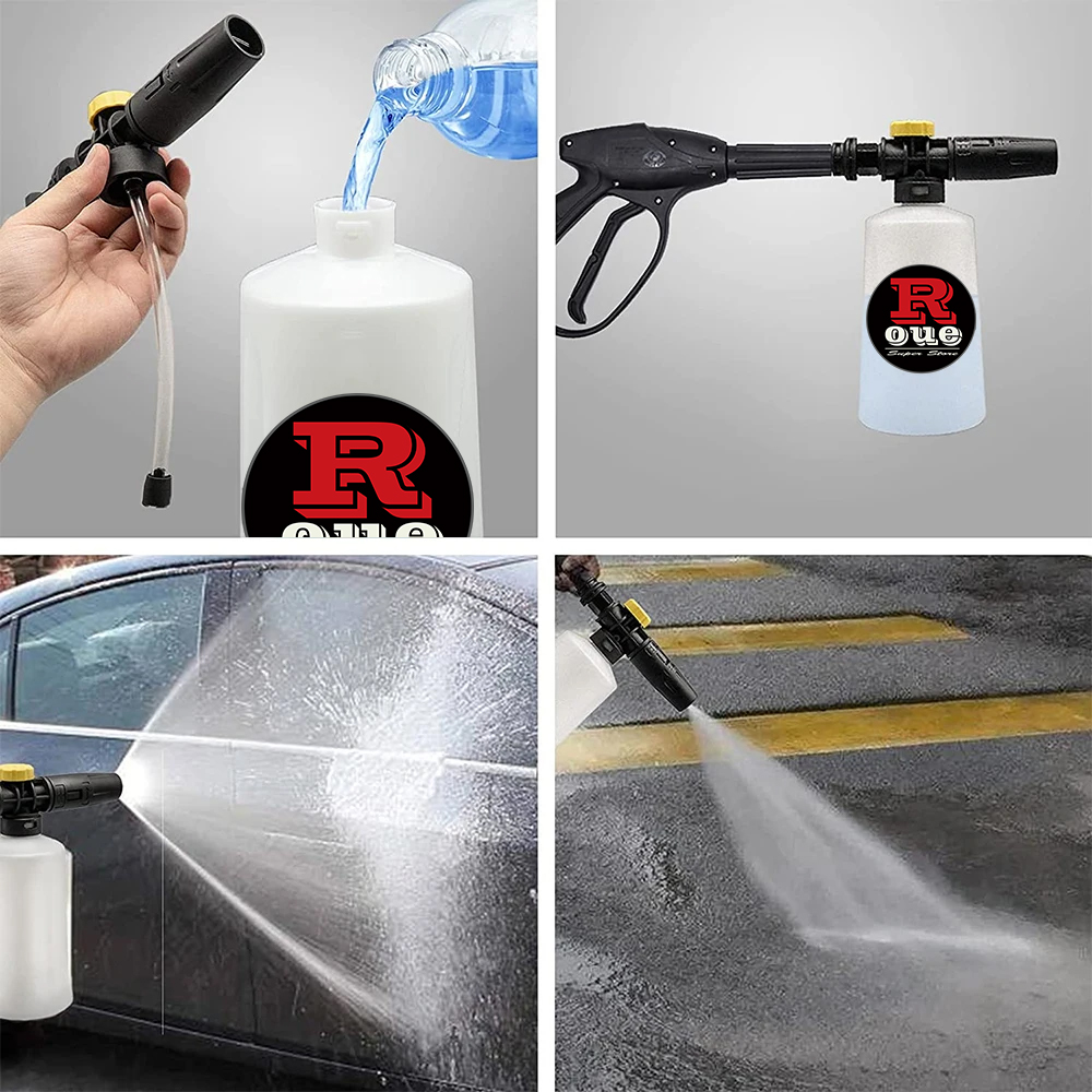 مدفع رغوة لغسالات كارشر K2 K3  - مراجعة Pressure Washer Foam Gun وسعره
