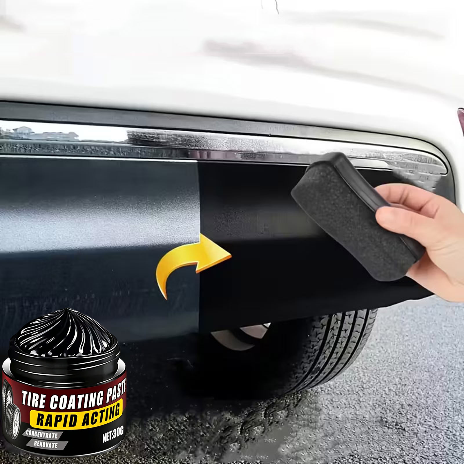 طلاء إطارات للحماية من الأشعة  - مراجعة Trim Restorer Plastic وسعره